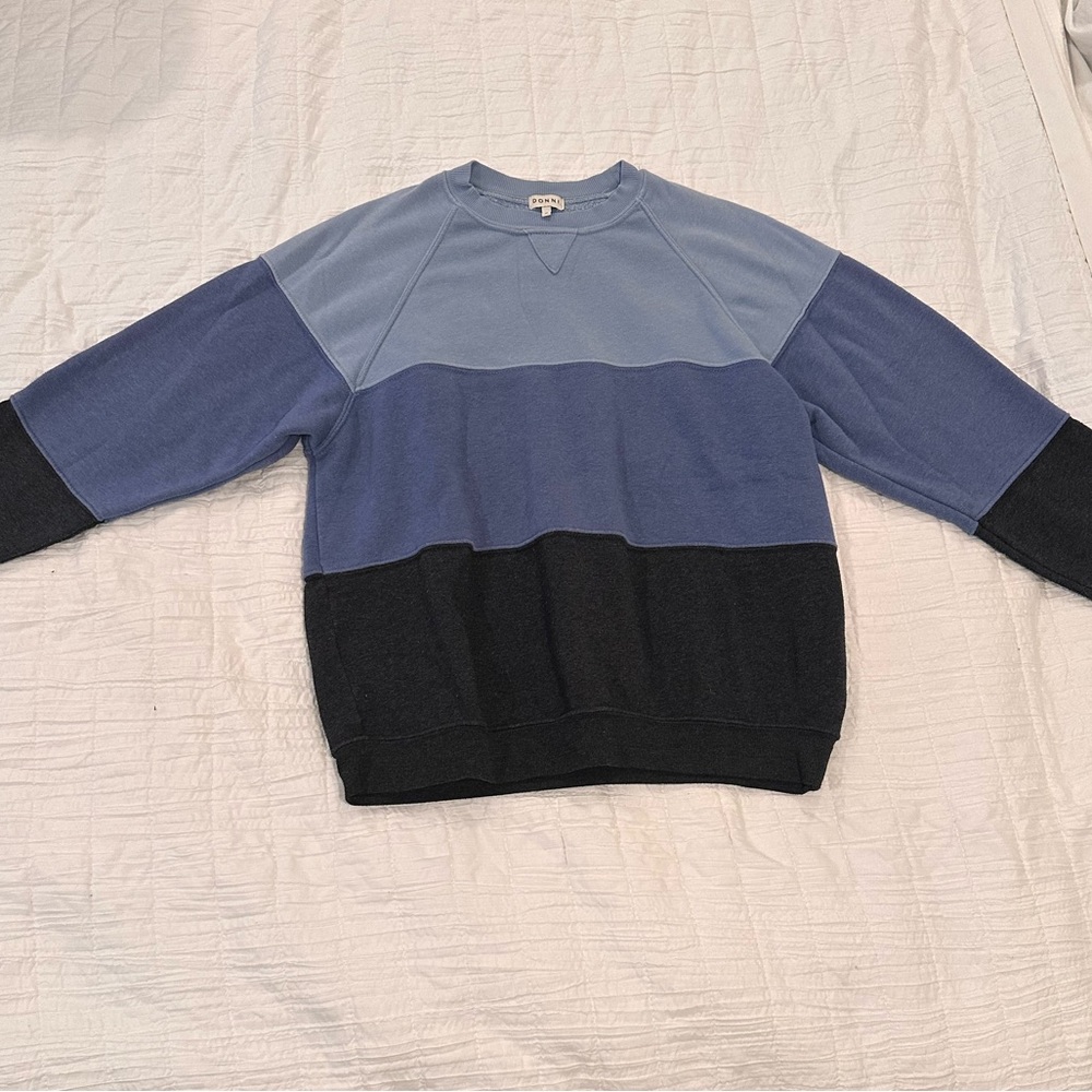 Donni Patchwork Sweatshirt - minimally worn!